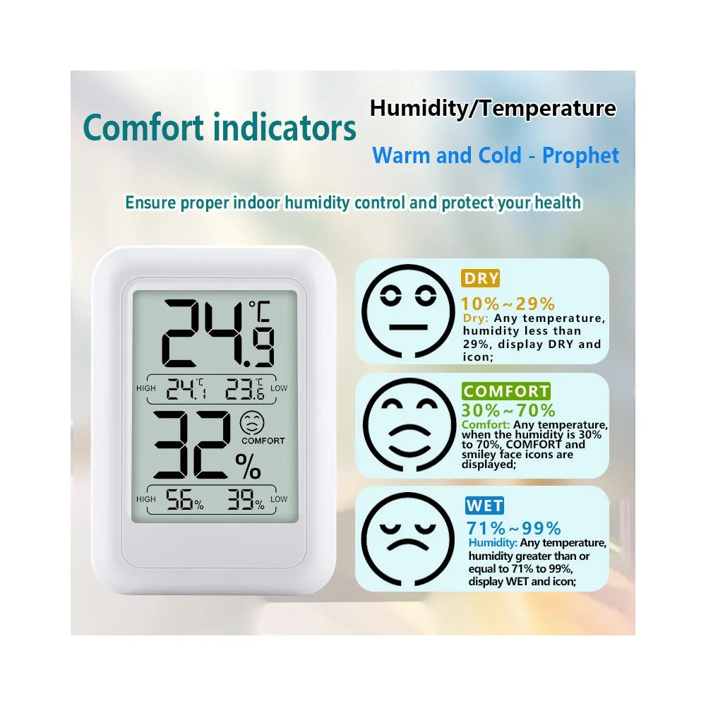 TS-FT0400 Indoor Digital Thermometer Hygrometer for Greenhouse Farming Temperature Humidity Monitor - 6