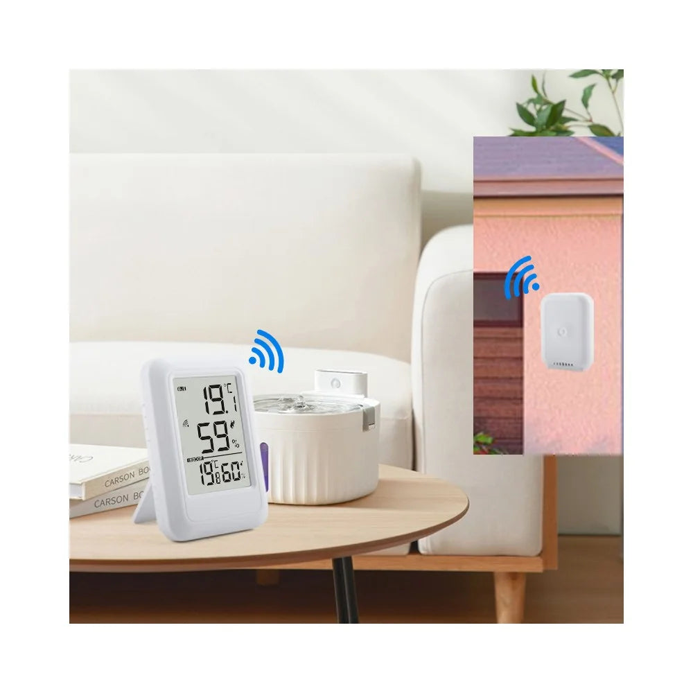 TS-FT0403 2.56 Inch Screen Wireless Indoor Outdoor Thermometer Hygrometer High Precision Temperature Humidity Sensor - 3
