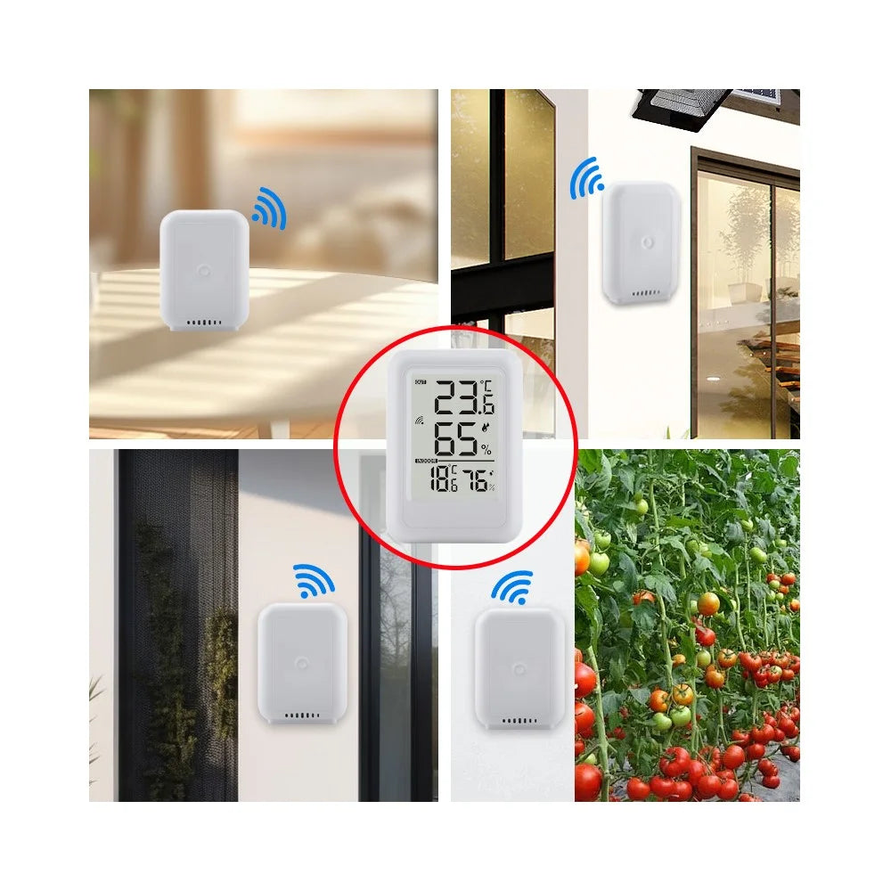TS-FT0403 2.56 Inch Screen Wireless Indoor Outdoor Thermometer Hygrometer High Precision Temperature Humidity Sensor - 6