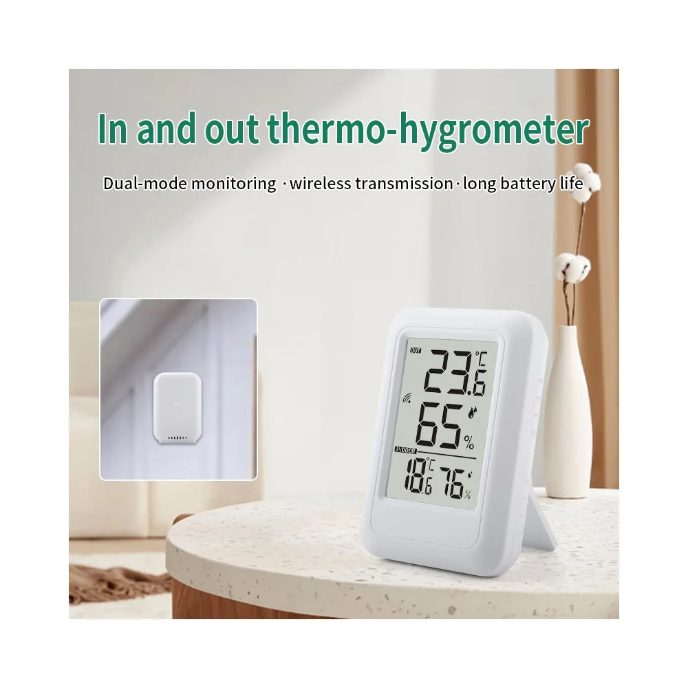 TS-FT0403 2.56 Inch Screen Wireless Indoor Outdoor Thermometer Hygrometer High Precision Temperature Humidity Sensor - 7