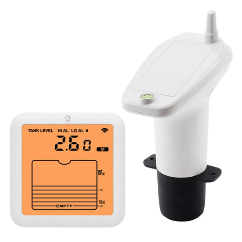 TS-FT007 Ultrasonic Water Level Monitor for Tank High Low Alarm Water Level Sensor with Backlit - 1