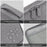 BAONA BN-B010 Large Size Digital Accessories Carrying Zipper Bag Water Resistant Data Cable Power Bank Organizer Case Phone Storage Bag - Black - 3