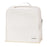 Travel Makeup Bag Large Capacity Waterproof PU Cosmetic Storage Bag with Mirror - White - 1