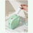 Mesh Cosmetic Bag Pearl Pull Head Zipper Toiletry Organizer Makeup Storage Pouch for Travel Daily Use - Green - 4
