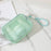 Mesh Cosmetic Bag Pearl Pull Head Zipper Toiletry Organizer Makeup Storage Pouch for Travel Daily Use - Green - 6
