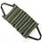 Portable Foldable Tool Bag Oxford Fabric Woodworking Electrician Auto Repair Tools 5 Compartment Organizer Pouch - Green - 1