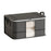35 x 25 x 20cm Quilt Storage Bag Double Zipper Visible Window Clothes Container with Handle - 1