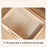 45 x 35 x 25cm Folding Storage Box with Lid Non-Woven Fabric Clothes Organizer, Beige - 5