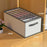 9 Grids Storage Bins Uncovered Organizer Container Foldable Bedroom Clothes Storage Box for Wardrobe Desktop, 44 x 25 x 17cm - 6