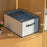 36 x 25 x 20cm 7-Grid Clothes Storage Box Non Woven Fabric Drawer Organizer for Bedroom Closet - 6