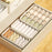 20 Compartments Foldable Drawer Organizer for Socks Underwear Linen Storage Box, 32 x 32 x 11cm - 4