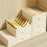20 Compartments Foldable Drawer Organizer for Socks Underwear Linen Storage Box, 32 x 32 x 11cm - 5