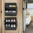 Hanging Shoe Organizer Multi-Purpose Storage Bag Wall Mount Rack for Home / RV / Dorm - Grey - 4