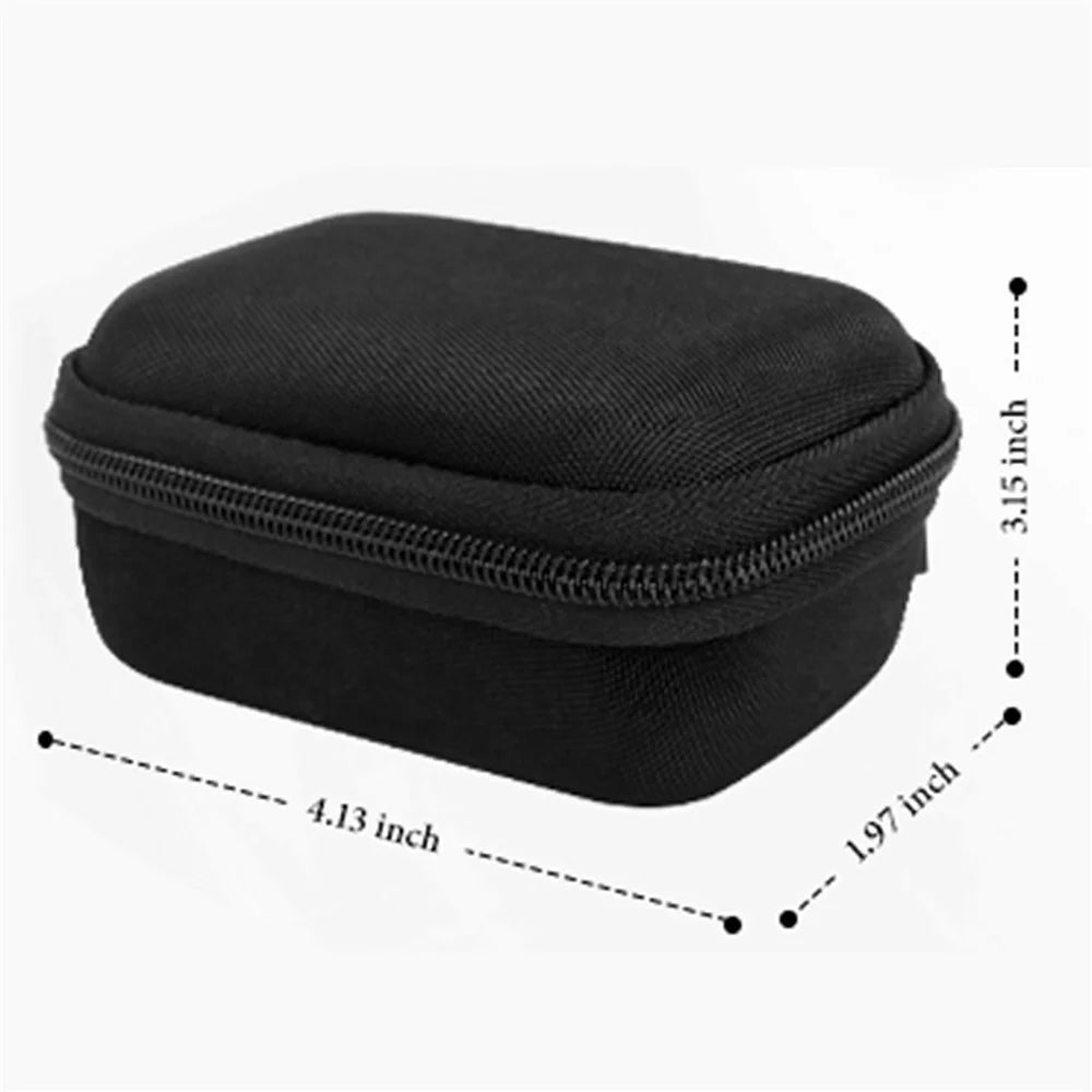 For iWALK Mini  /  LinkPod 3350mAh  /  4500mAh  /  4800mAh Portable Charger Storage Case Travel Organizer Compatible with Anker 621 - Black - 6