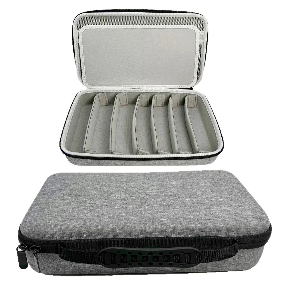 Protective Case for Sunglasses  /  Reading Glasses  /  Prescription Eyewear Storage Bag Holds Up To 7 Pairs - 1