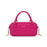 OKRO Silicone Handbag Storage Pouch Waterproof Crossbody Bag with Metal Chain Strap - Wine Red - 1