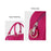 OKRO Silicone Handbag Storage Pouch Waterproof Crossbody Bag with Metal Chain Strap - Wine Red - 5