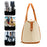 Travel Toiletry Bag Portable Waterproof Canvas Organizer Large Capacity 20-35L Multi-Compartment - Black - 6