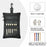 Golf Accessories Organizer Bag Oxford Fabric Waterproof Golf Ball Tee Holder Storage Pouch - 3