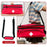 Portable Medication Organizer with Shoulder Strap First Aid Kit Pill Bottle Storage Bag for Home Travel - 4