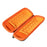 For JBL Grip Speaker Portable Storage Case Padded Interior Shock Absorbing Design with Strap / Carabiner - Black  /  Orange - 5