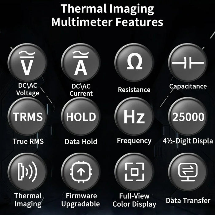 ZOYI ZOTEK ZT-R01 Infrared Thermal Imager Digital Multimeter for Industrial Electrical Underfloor Heating Circuit Board Repair - 3