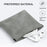 BUBM TKB U Disk Data Cable Earphones Storage Bag Slim Waterproof PU Leather Pouch, Size L - Dark Grey - 2
