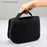 Waterproof Travel Toiletry Bag Portable Wet Dry Separation Foldable Hanging Cosmetic Organizer Bag - Black - 6