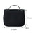 Waterproof Travel Toiletry Bag Portable Wet Dry Separation Foldable Hanging Cosmetic Organizer Bag - Black - 7