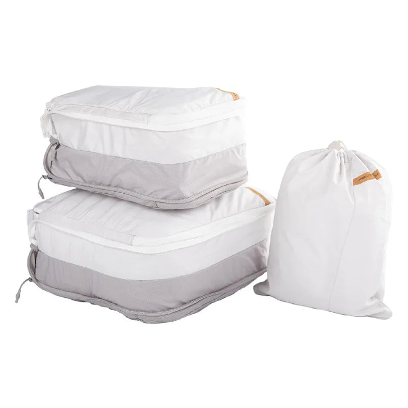 PGYTECH 3Pcs S/M/L Travel Packing Cubes Set Compression Clothing Organizer Bag for Luggage - 1
