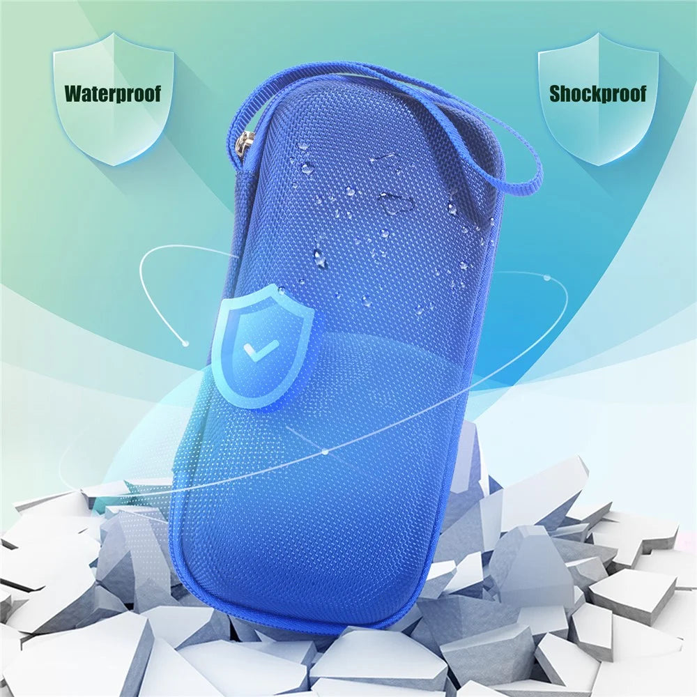For 3Doodler Start+ Essentials 2024 2023 3D Kids Printing Pen Carrying Case Protective Portable Storage Bag - Blue + Gray - 6