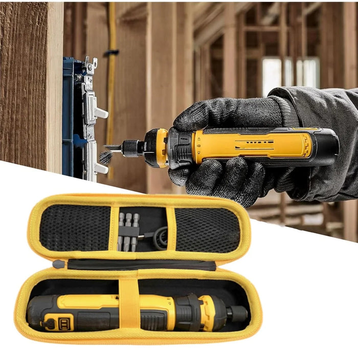 DWHT66719 For DEWALT Cordless Screwdriver and Bits Electric Screwdriver Set Storage Case Shockproof Storage Box - 4