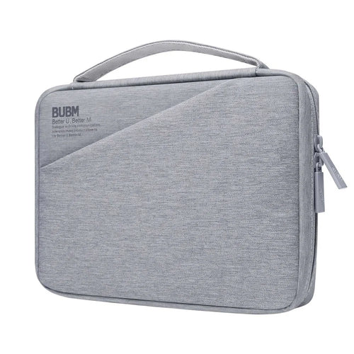 BUBM BM01101010 Large Capacity Digital Storage Bag Electronics Organizer for Charger Cables Hard Drive Travel Case - Grey - 1