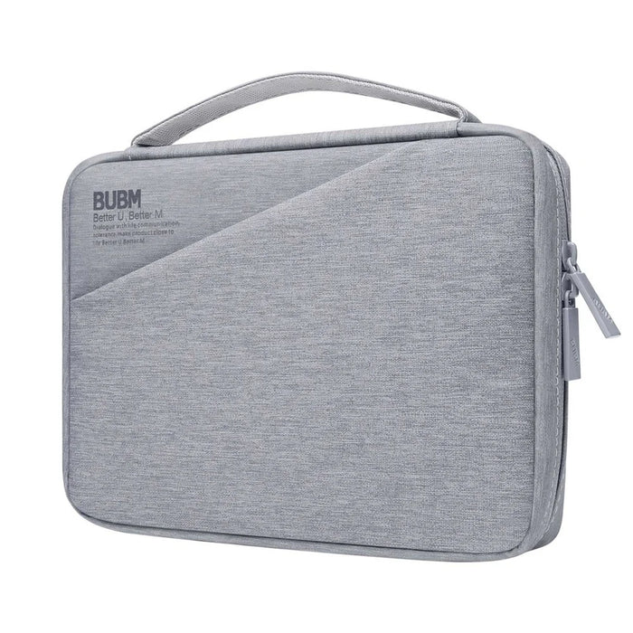 BUBM BM01101010 Large Capacity Digital Storage Bag Electronics Organizer for Charger Cables Hard Drive Travel Case - Grey - 1