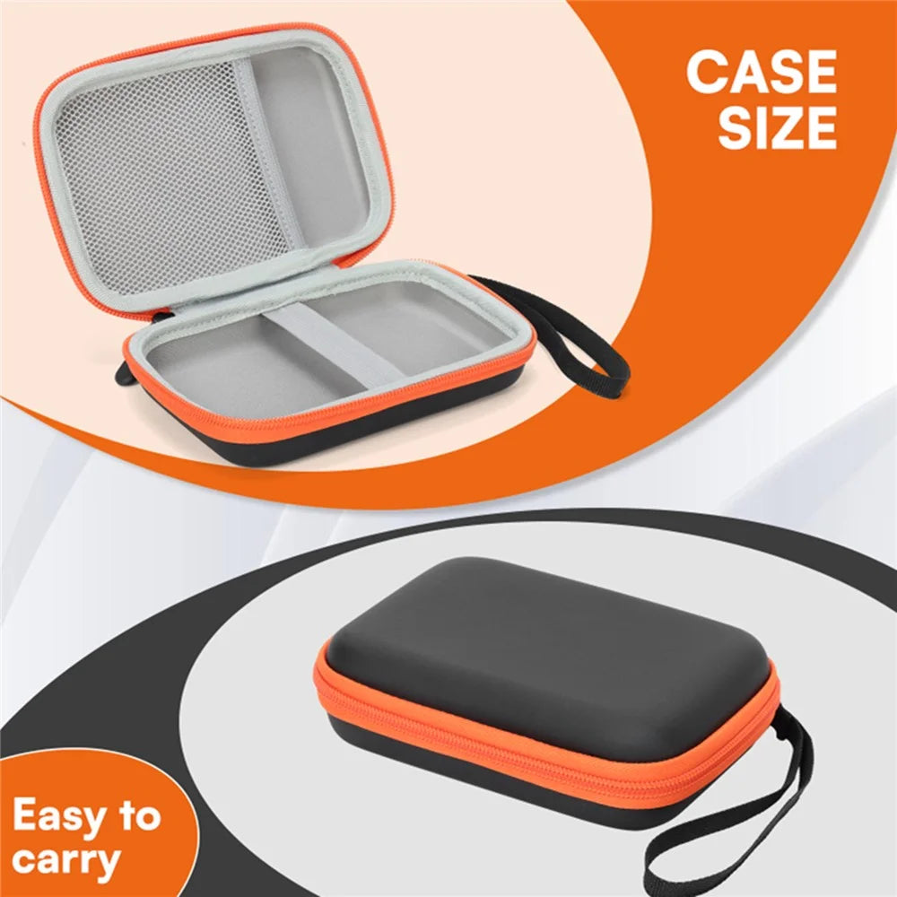 For LaCie Rugged Mini 1TB  /  2TB  /  4TB  /  5TB Portable Hard Drive Case Protective Cover Compatible with Mac PC USB 3.0 2.0 Cable SD Card - 3
