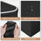 Large 40×30×60cm Large Capacity Foldable Laundry Basket Fabric Storage Hamper with Wooden Handle - Black - 5