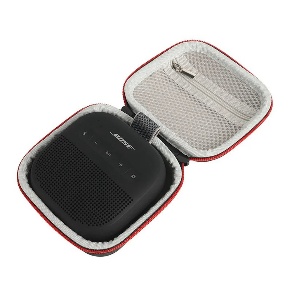 For Bose SoundLink Micro II Speaker Portable Bluetooth-Compatible Speaker Storage Case EVA Shockproof Storage Bag with Hand Strap - 6