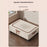 Medium Under-Bed Storage Box with Wheels Large Capacity Visible Clothes Organizer Dust-Proof Storage Bin for Home - 7