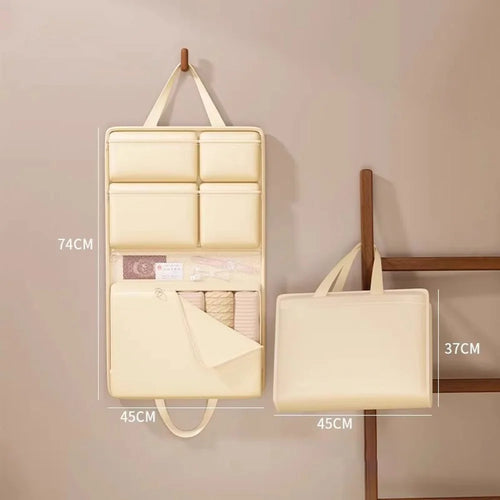 7 in 1 Travel Cubes Storage Bag Clothes Organizer Bags for Business Trip  /  Luggage Storage - Beige - 1