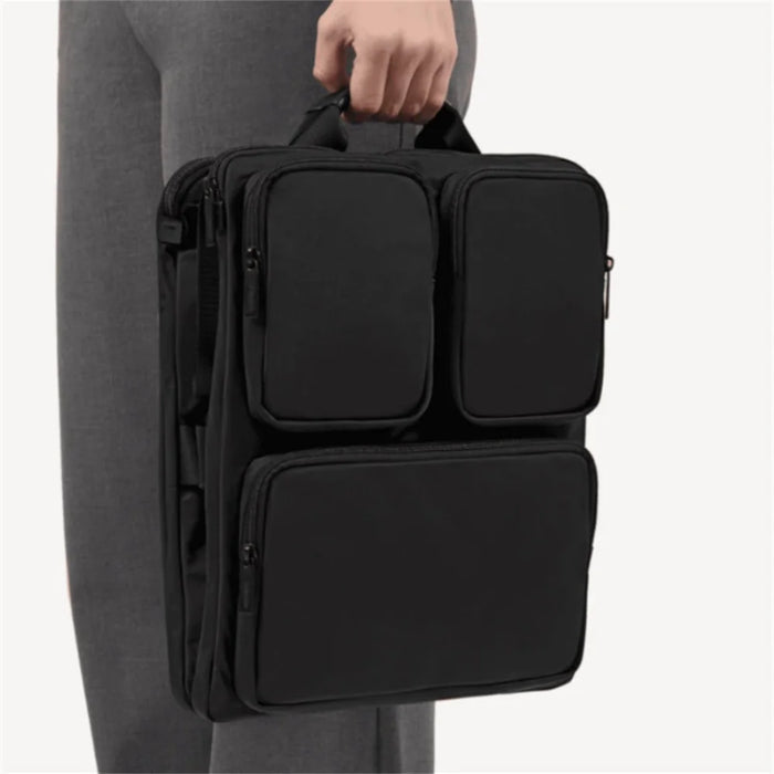 Large Capacity Boarding Case Hanging Bag Multifunctional Extended Capacity Suitcase Additional Bag - Black - 2