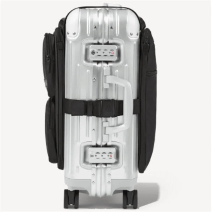 Large Capacity Boarding Case Hanging Bag Multifunctional Extended Capacity Suitcase Additional Bag - Black - 4