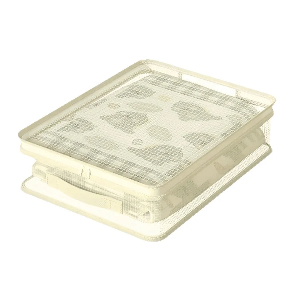 PVC Net Storage Bag Large Capacity Mesh Quilt Organizer Dustproof Household Bag - 1