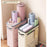 Foldable Yoga Mat Storage Bucket Space Saving Steel Frame Sports Equipment Organizer Basket - Pink - 2