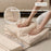 6 in 1 Compression Packing Cubes Travel Organizer Foldable Hanging Clothes Storage Bag for Suitcase - Beige - 2