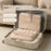 6 in 1 Compression Packing Cubes Travel Organizer Foldable Hanging Clothes Storage Bag for Suitcase - Beige - 5