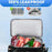 Outdoor Camping Insulated Backpack Cooler Leak-Proof Lunch Bag for Picnic / Beach / Work - Black - 3