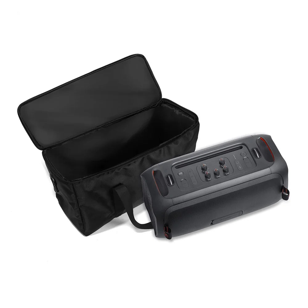 For JBL PartyBox On-The-Go 2 Speaker Carrying Case Dust-Proof Portable Storage Bag Shock Protection with Shoulder Strap - 3