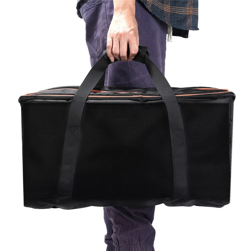 For JBL PartyBox On-The-Go 2 Speaker Carrying Case Dust-Proof Portable Storage Bag Shock Protection with Shoulder Strap - 7