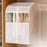 Clothes Garment Cover 60 x 60 x 90cm Hanging Dust Bag For Wardrobe Storage Clear Window - 1