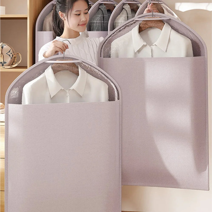 Garment Dust Cover Medium Size 108 x 59cm Hanging Clothes Protector Bag Washable Breathable Closet Storage - 7